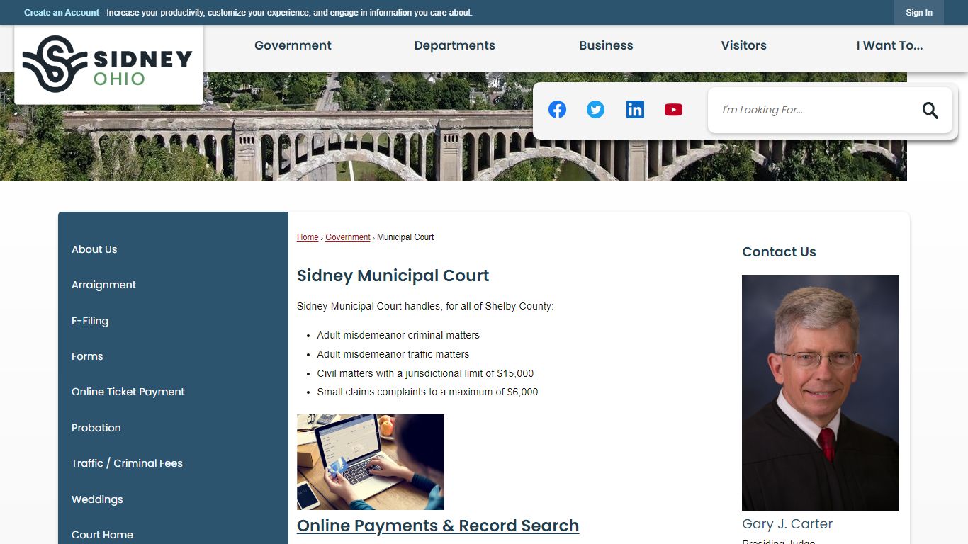 Sidney Municipal Court | Sidney, OH